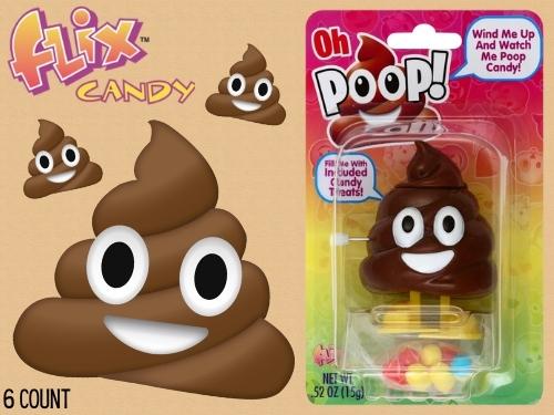 Oh Poop Candy Dispenser 6ct 